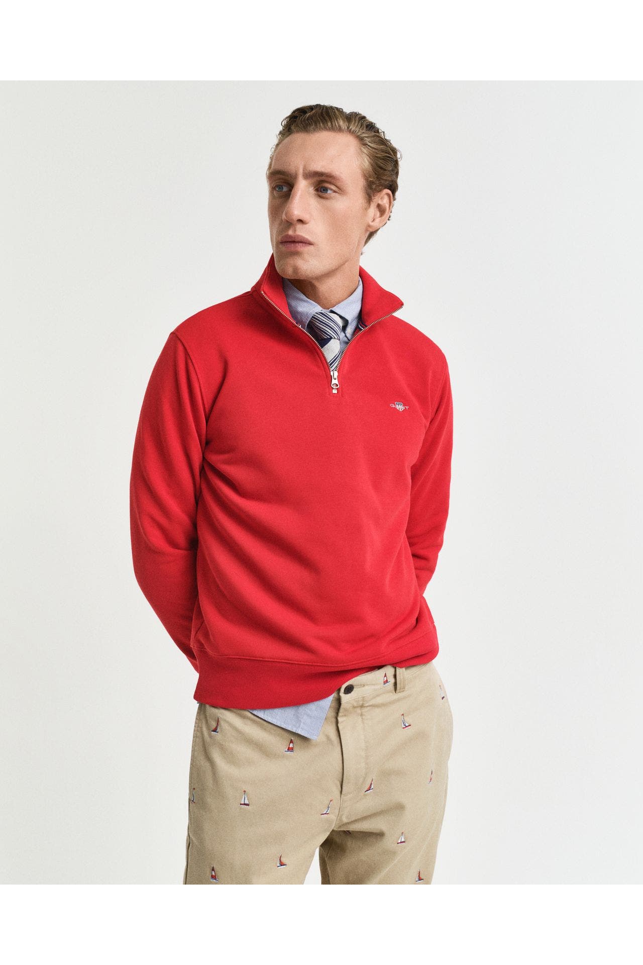 GANT Sweat-Troyer rot, Bild 1