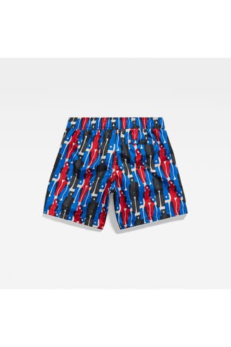 G-STAR Badeshorts 'Dirik' gemustert