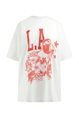 GUESS T-Shirt weiß