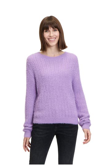 BETTY & CO Strickpullover pflaume