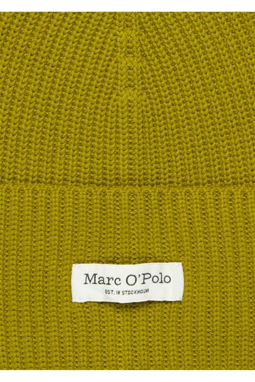 MARC O'POLO Mütze senfgelb