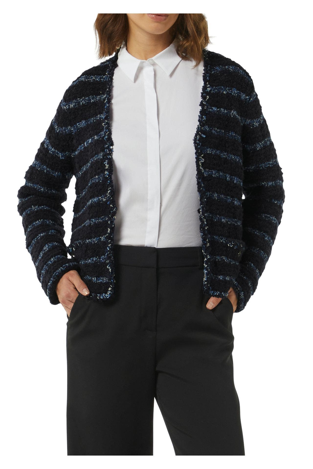 COMMA, Strickjacke gestreift, Bild 1