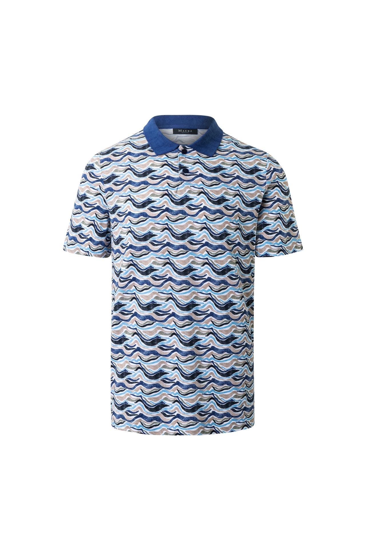 MAERZ MUENCHEN Polo-Shirt gemustert, Bild 1