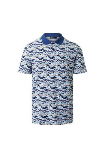 MAERZ MUENCHEN Polo-Shirt gemustert