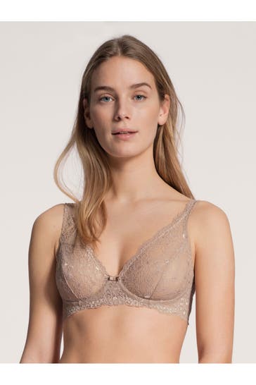 CALIDA Spitzen-Bralette altrosa