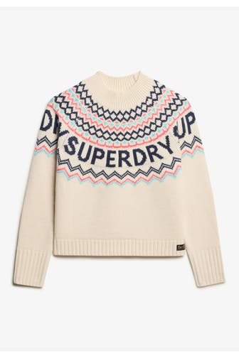SUPERDRY Strickpullover beige
