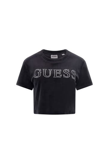 GUESS T-Shirt schwarz