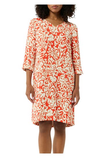 COMMA, Casual-Kleid gemustert