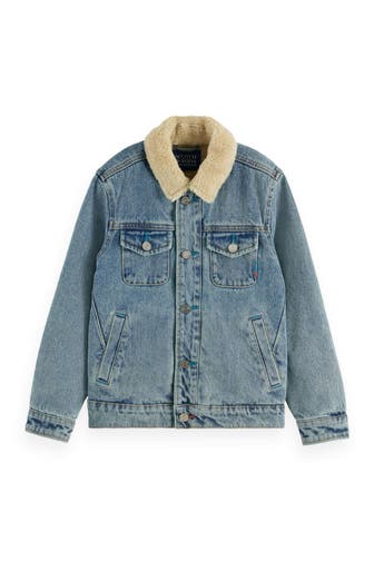 SCOTCH & SODA Jeansjacke blau