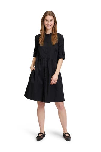 VERA MONT Blusenkleid schwarz