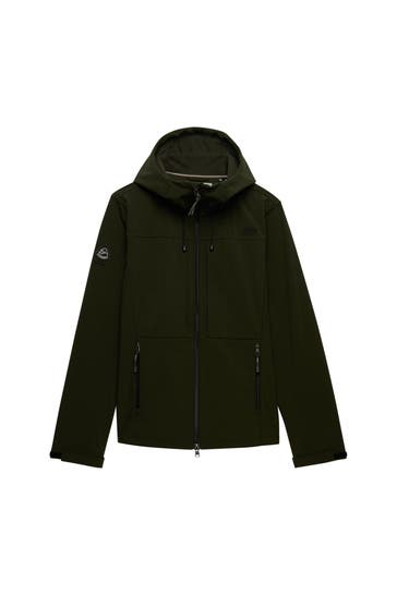 SUPERDRY Übergangsjacke dunkelgrün