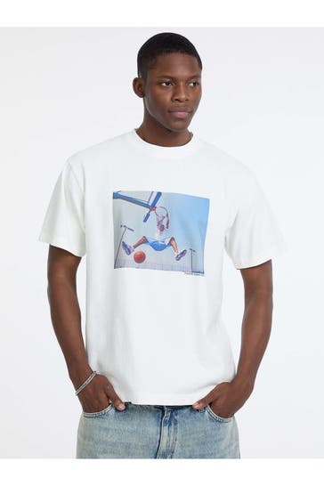 GUESS T-Shirt weiß