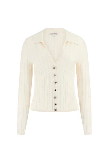 GUESS Strickpullover 'Miranda' ecru