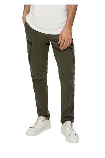 S.OLIVER Cargohose dunkeloliv