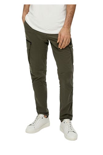 S.OLIVER Cargohose dunkeloliv