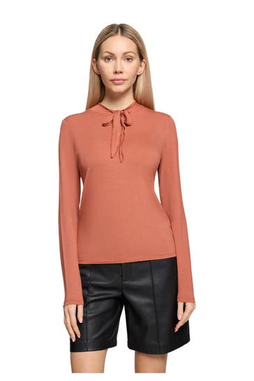 CARTOON Langarmshirt cognac