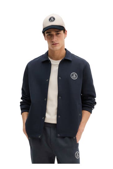 MARC O'POLO Sweatjacke dunkelblau