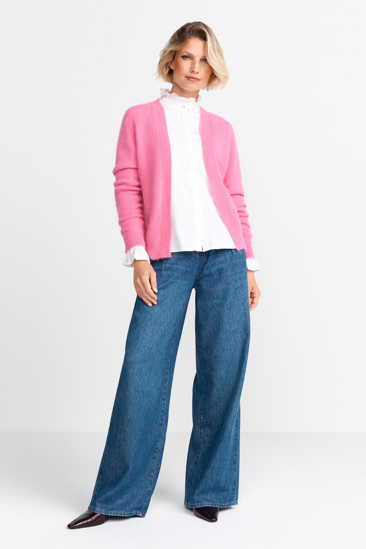 RICH & ROYAL Strickjacke pink, Bild 1