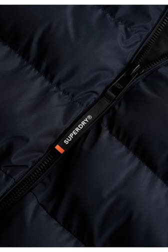SUPERDRY Steppjacke navy