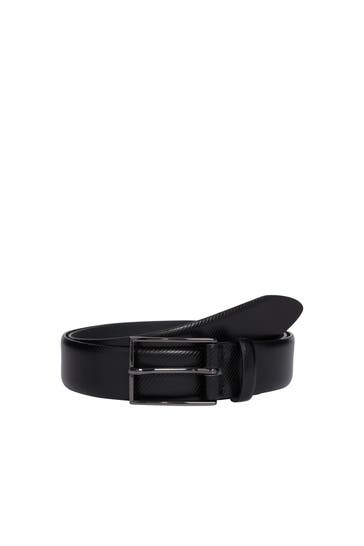 LLOYD BELTS Leder-Gürtel schwarz