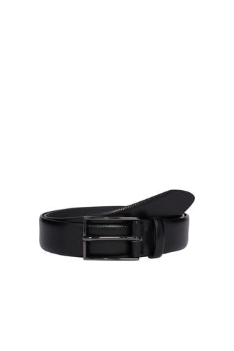 LLOYD BELTS Leder-Gürtel schwarz