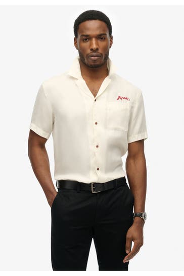 SUPERDRY Kurzarmhemd 'Suika' Regular Fit