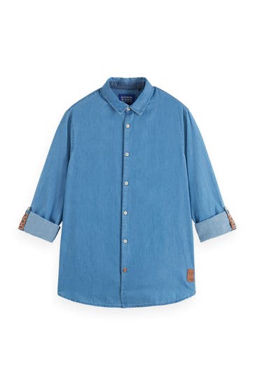 SCOTCH & SODA Jeanshemd azurblau