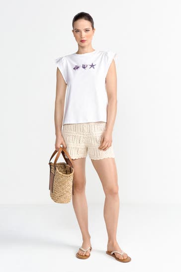 RICH & ROYAL T-Shirt weiß