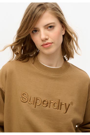 SUPERDRY - Sweatshirt hellbraun