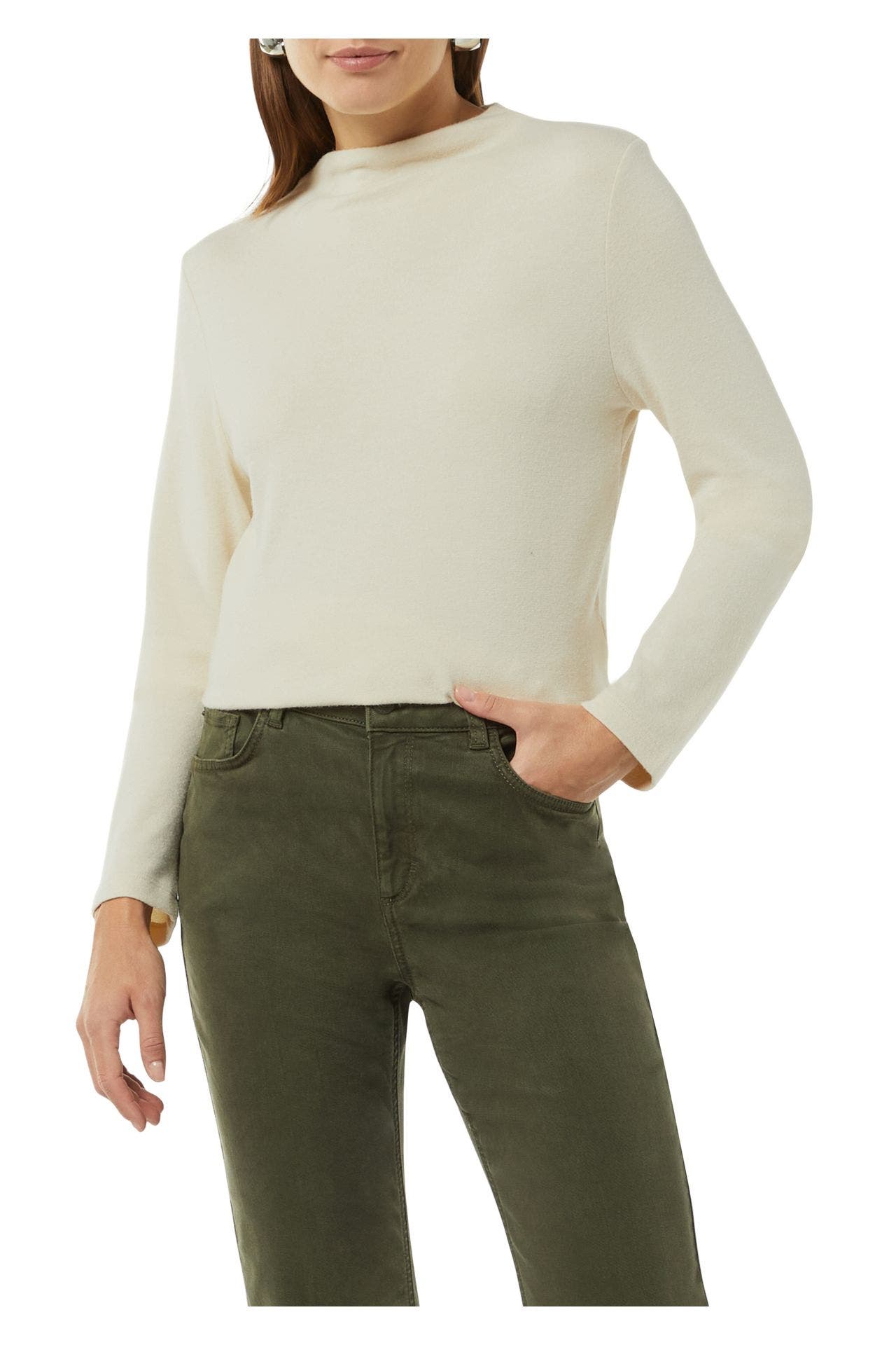 COMMA, Longsleeve ecru, Bild 1