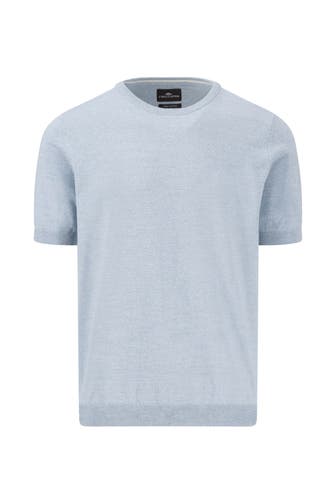 FYNCH-HATTON Strickshirt hellblau