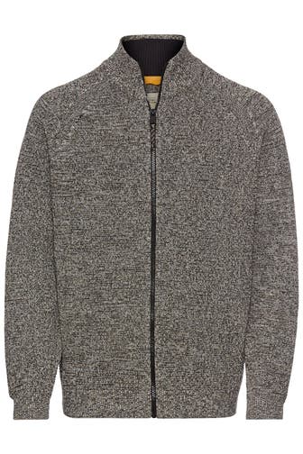 CAMEL ACTIVE Strickjacke grau