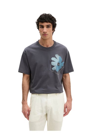 MARC O'POLO T-Shirt graublau