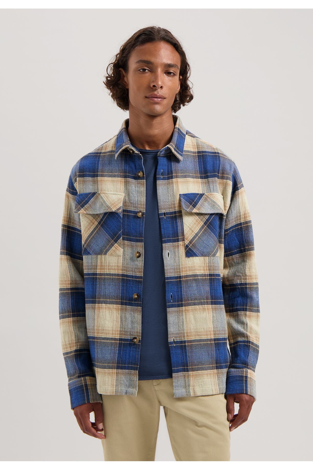 DSTREZZED Overshirt 'Corey' kariert, Bild 1