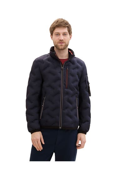 TOM TAILOR Light-Steppjacke navy
