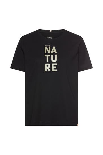CAMEL ACTIVE T-Shirt schwarz