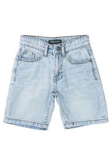 MARC O'POLO Jeansshorts blau