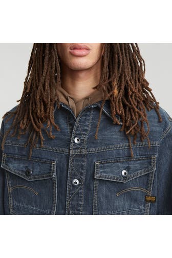 G-STAR Jeansjacke blau