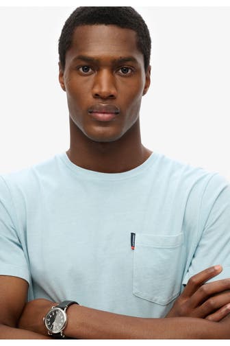 SUPERDRY T-Shirt hellblau