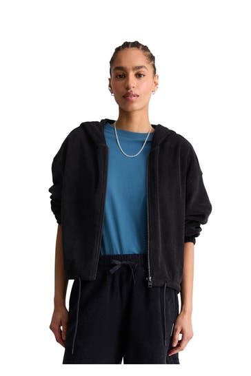 MARC O'POLO DENIM Black terry jacket