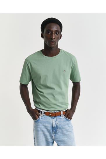 GANT T-Shirt pastellgrün