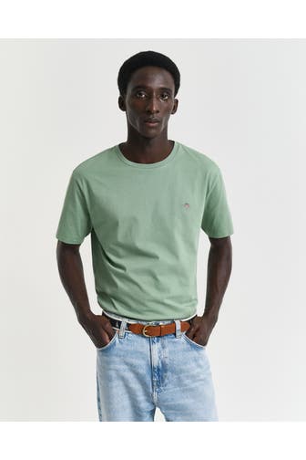GANT T-Shirt pastellgrün