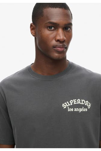SUPERDRY T-Shirt steingrau