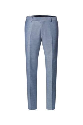 STRELLSON Stoffhose Melwin blau Slim