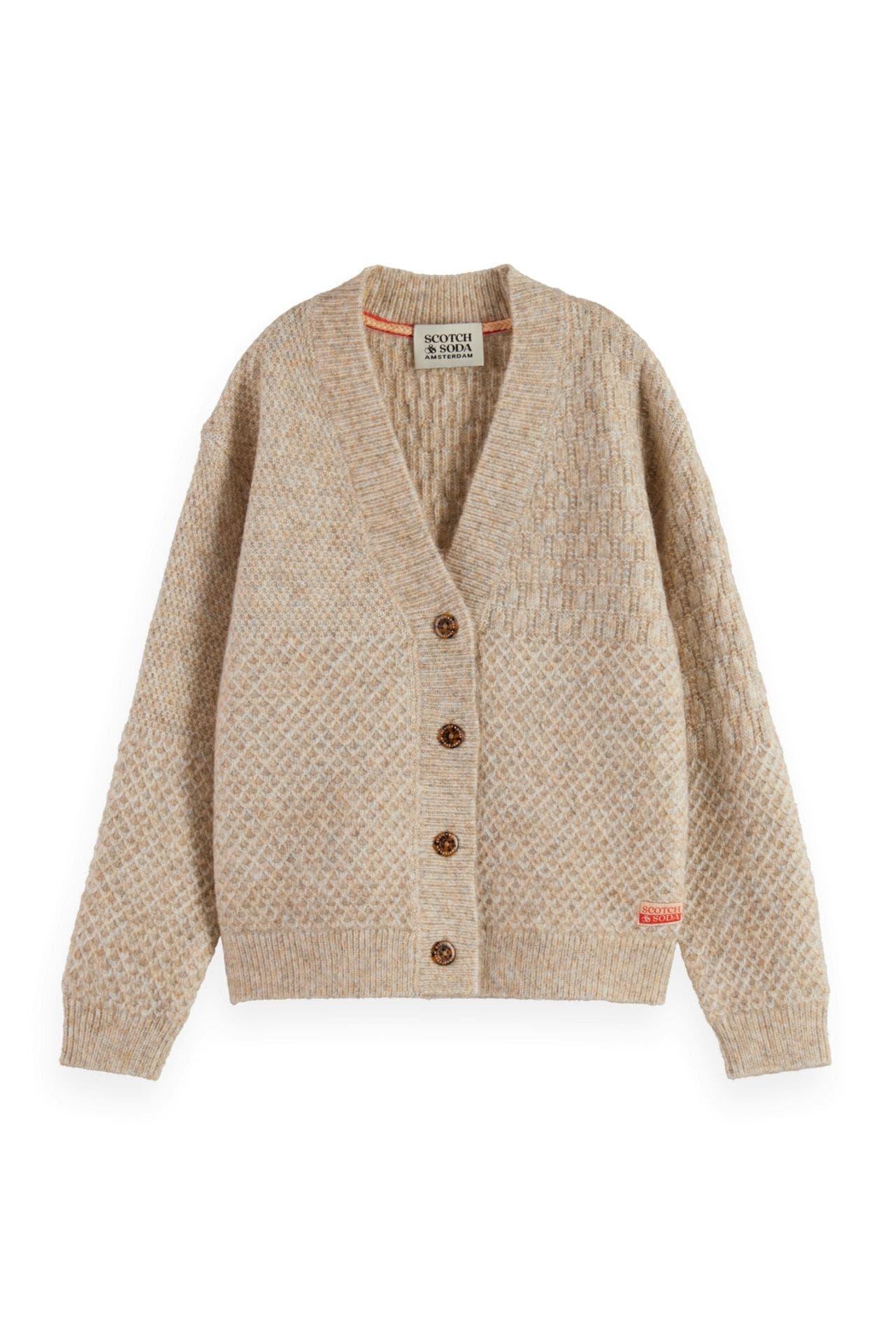 SCOTCH & SODA Strickjacke beige, Bild 1