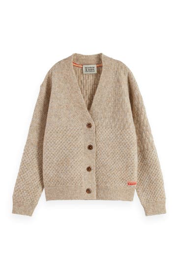 SCOTCH & SODA Strickjacke beige