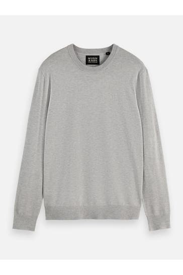 SCOTCH & SODA Strickpullover hellgrau