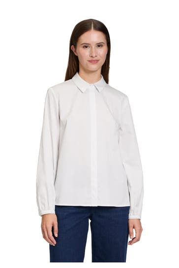 BETTY & CO Casual-Bluse weiß