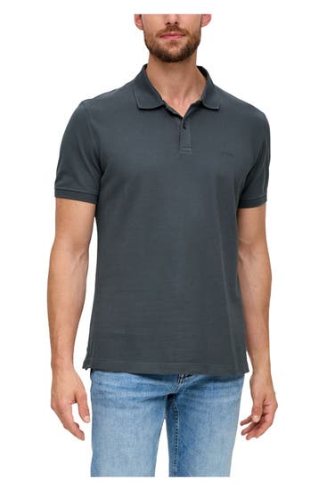 S.OLIVER - Polo-Shirt grau