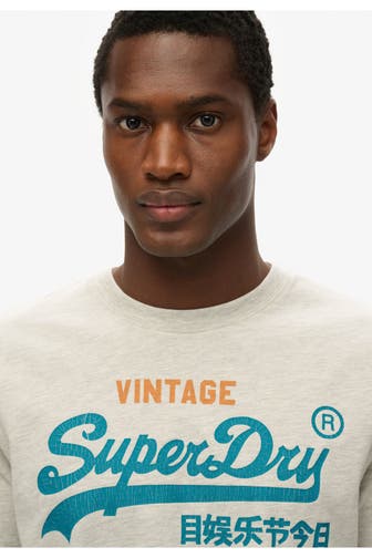 SUPERDRY T-Shirt 'Cali Relaxed' grau